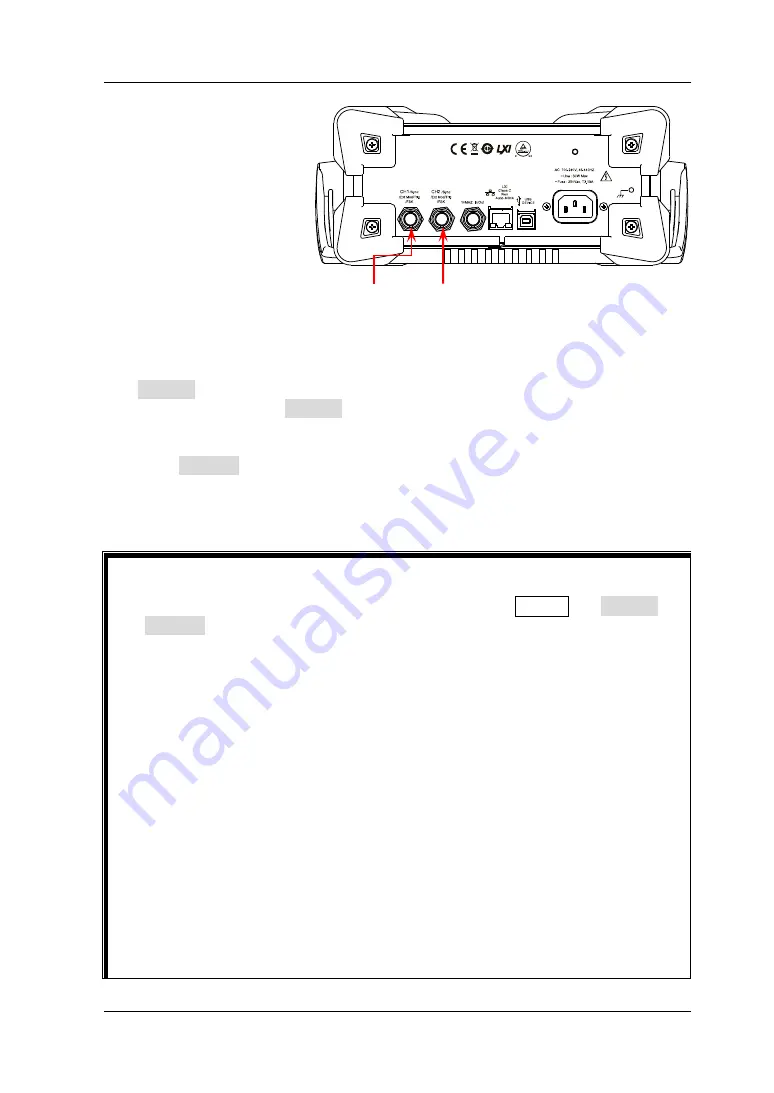 Rigol DG1022Z User Manual Download Page 101