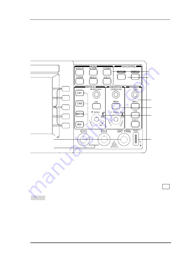 Rigol DS 5000C User Manual Download Page 13