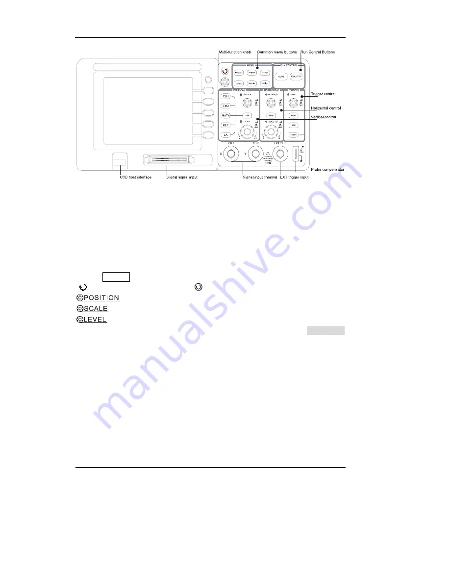 Rigol DS1000C User Manual Download Page 14