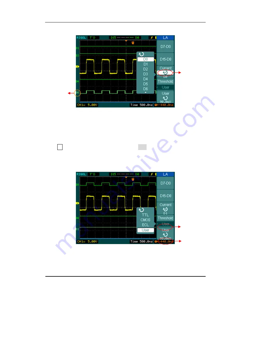 Rigol DS1000C User Manual Download Page 54