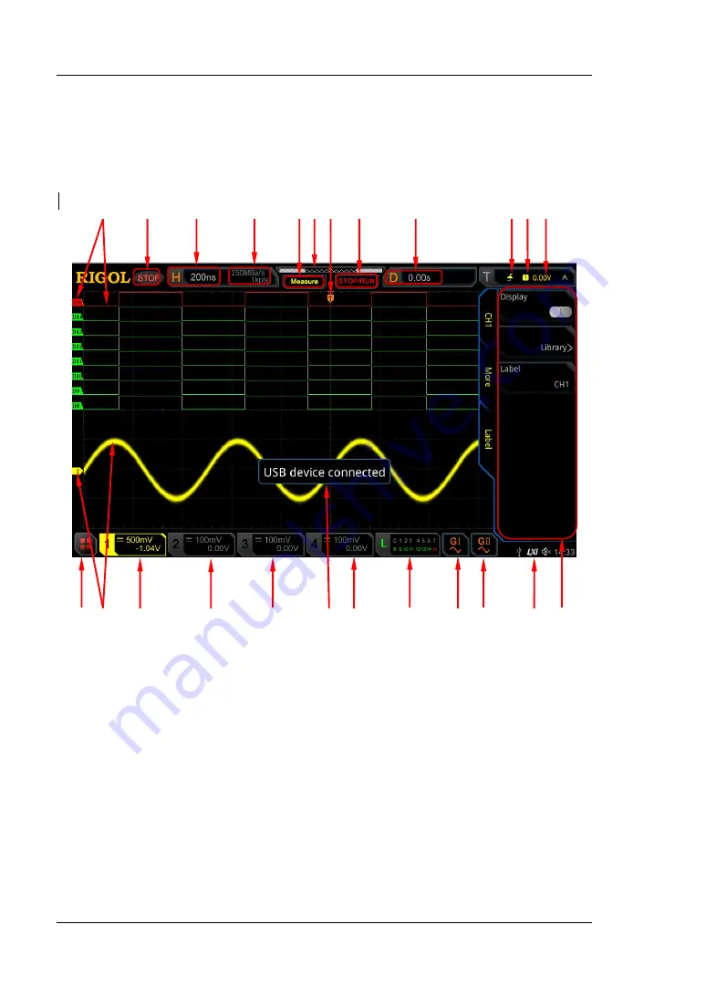 Rigol MSO5000 Series Скачать руководство пользователя страница 40