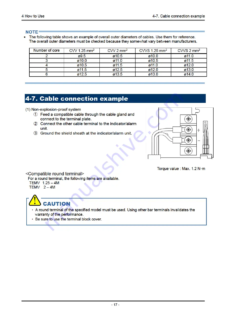 Riken Keiki GD-1DOXi Operating Manual Download Page 19