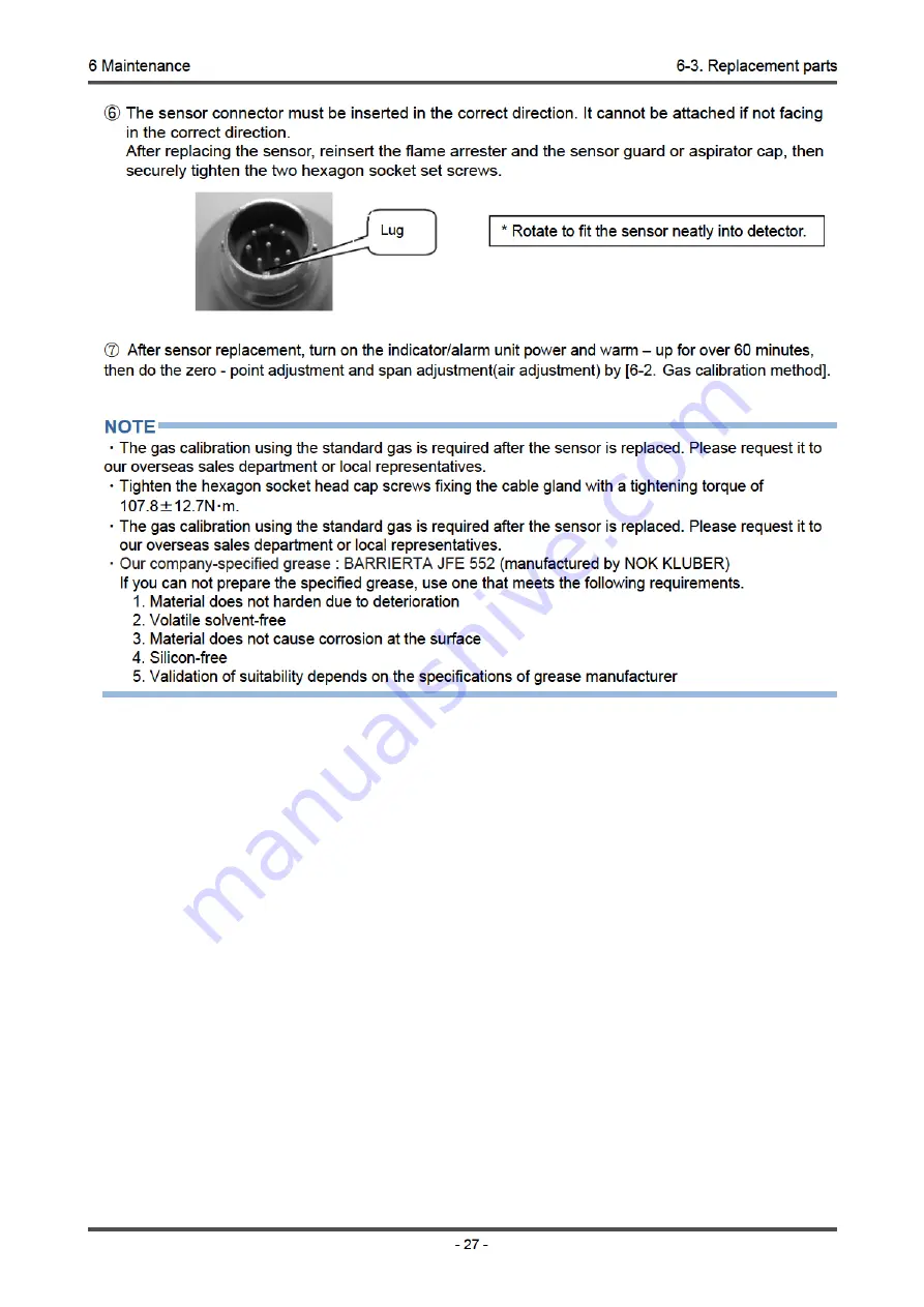 Riken Keiki GD-1DOXi Operating Manual Download Page 29