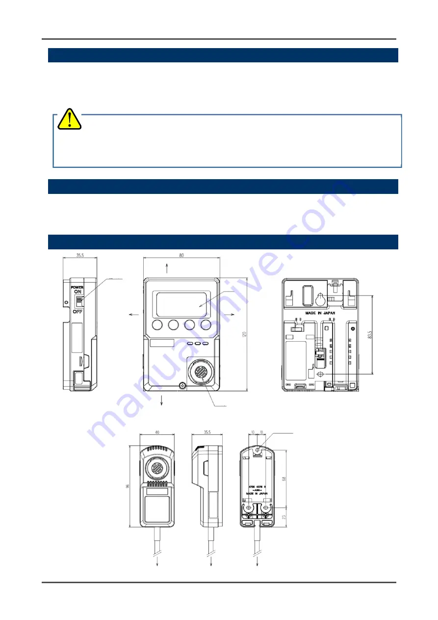 Riken Keiki OX-600 Operating Manual Download Page 8