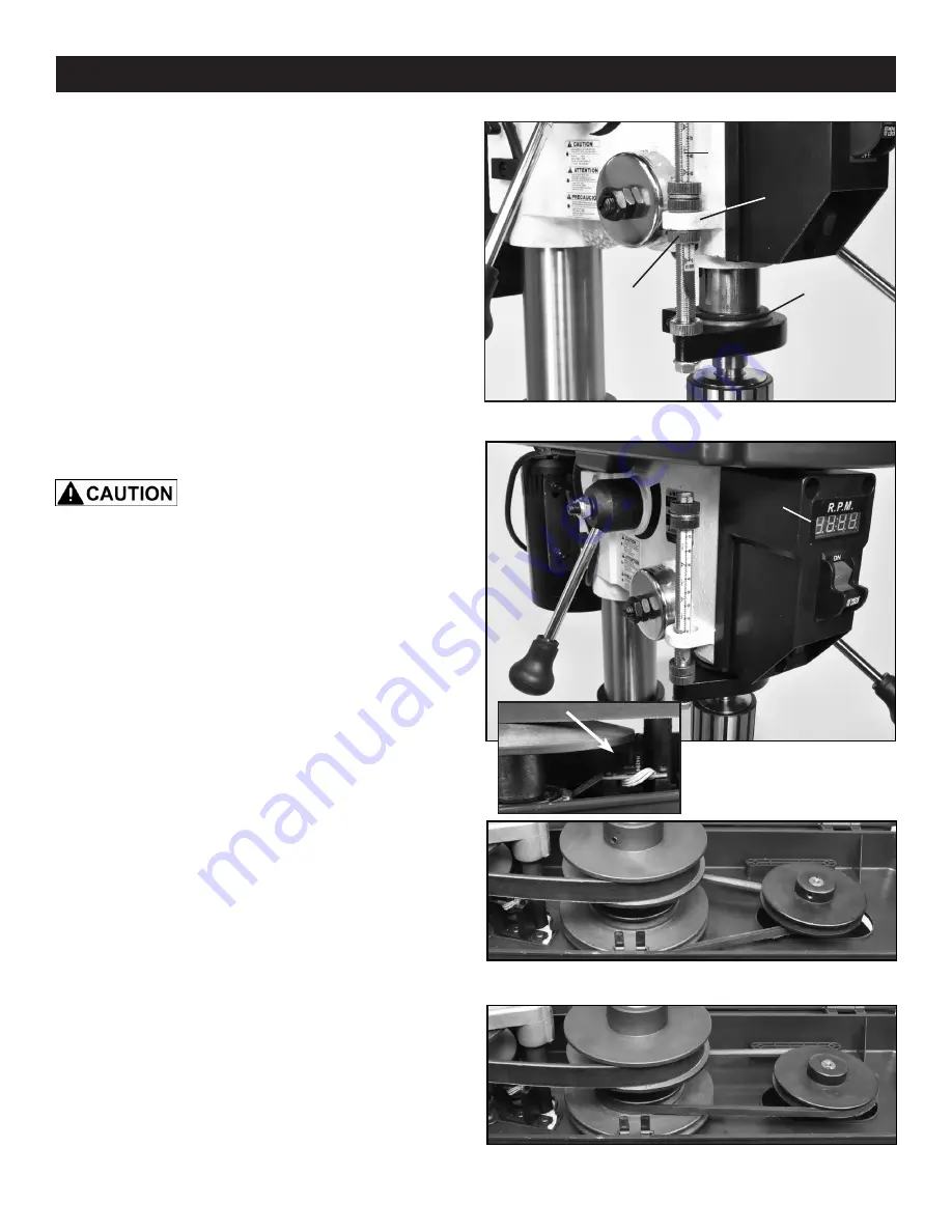 Rikon Power Tools 30-212VS Operator'S Manual Download Page 14