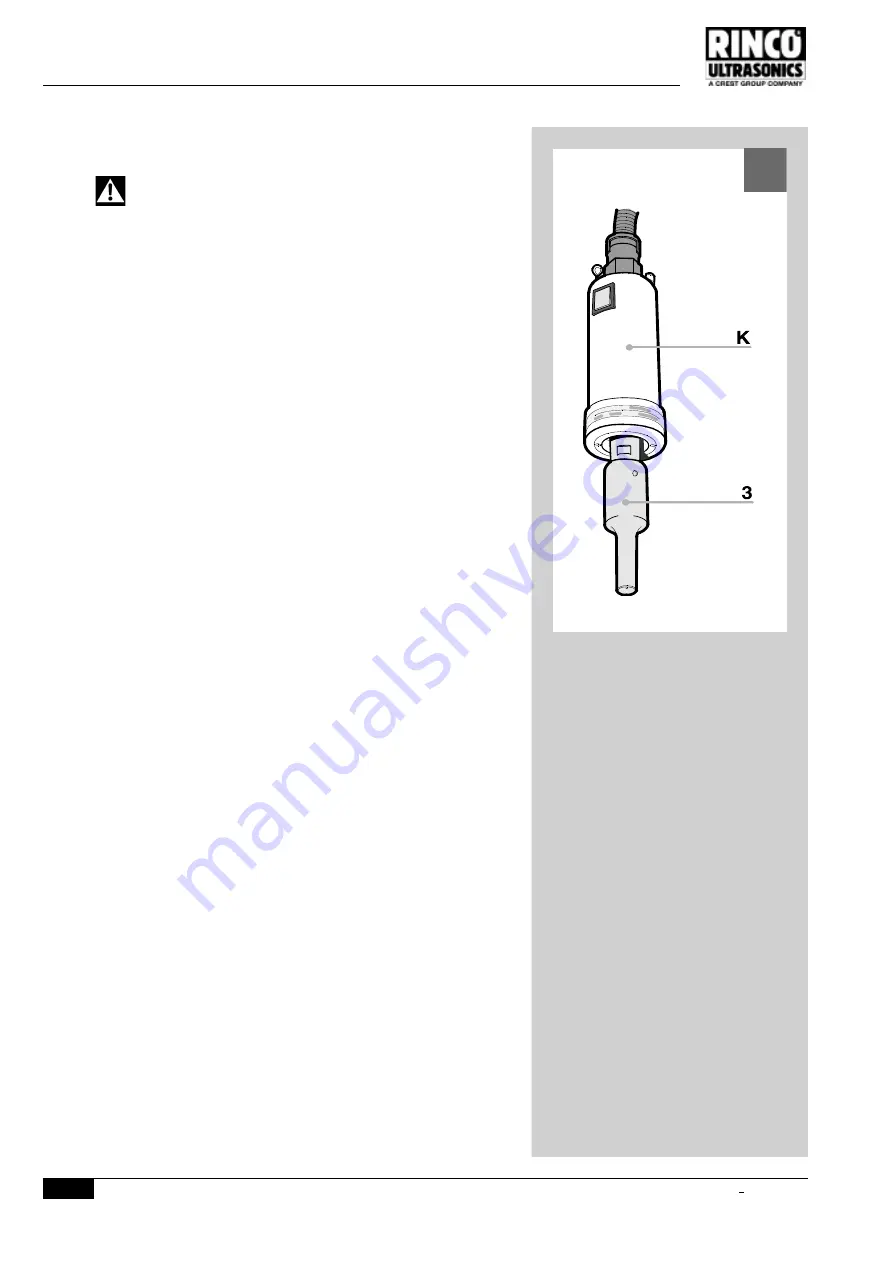 RINCO ULTRASONICS AG HW35-3 Скачать руководство пользователя страница 34