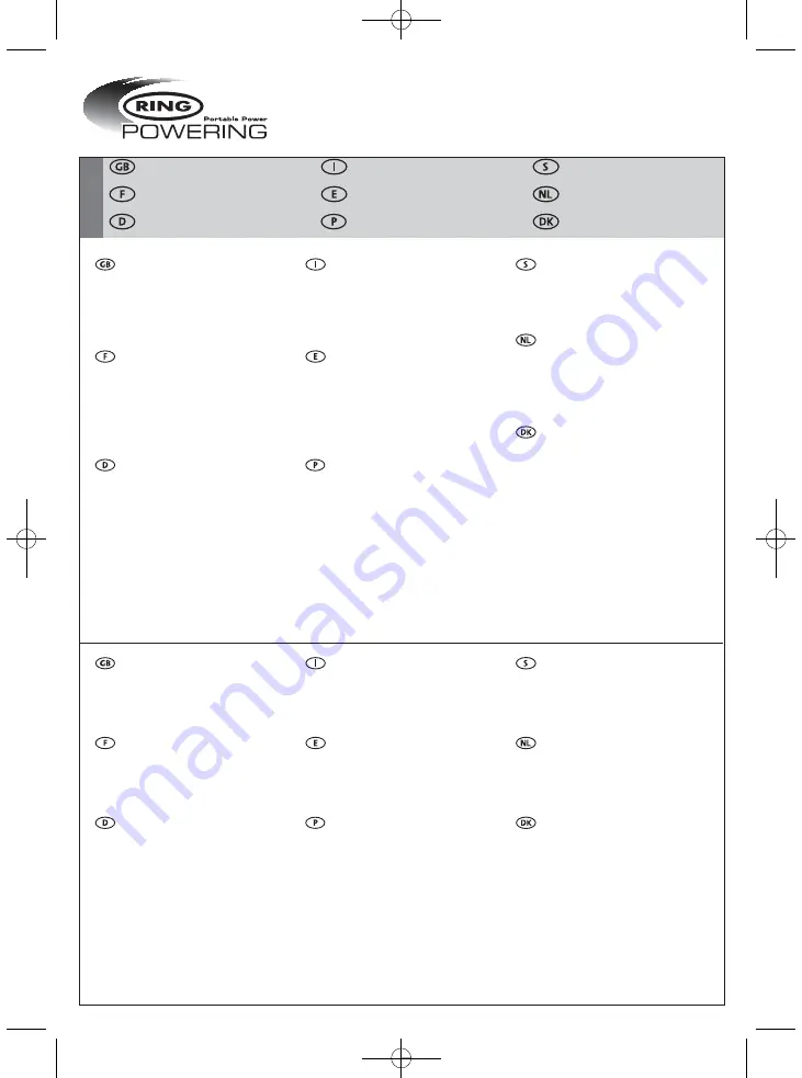 ring WorkShopCharge12 RCB312 Скачать руководство пользователя страница 2