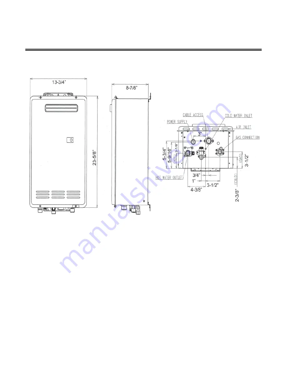 Rinnai Continuum REU2532-W Series Service Manual Download Page 8