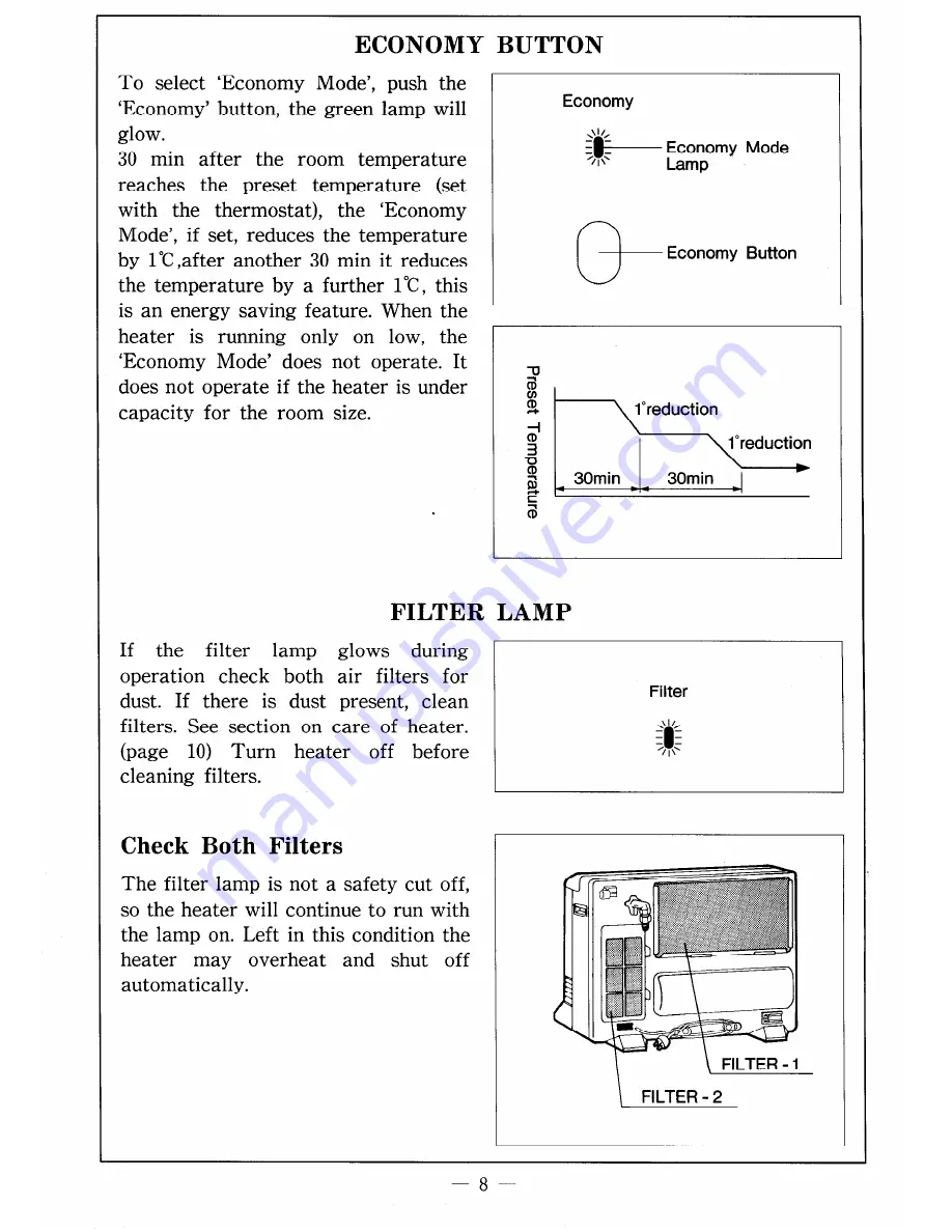 Rinnai Convector 417 Customer'S Operating Information And Installation Instructions Download Page 9