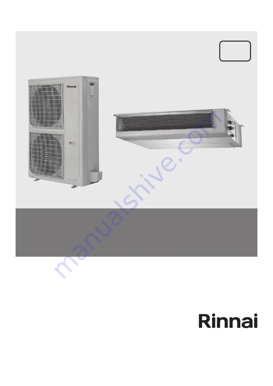 Rinnai DINLR07A12 Owner'S Manual Download Page 1