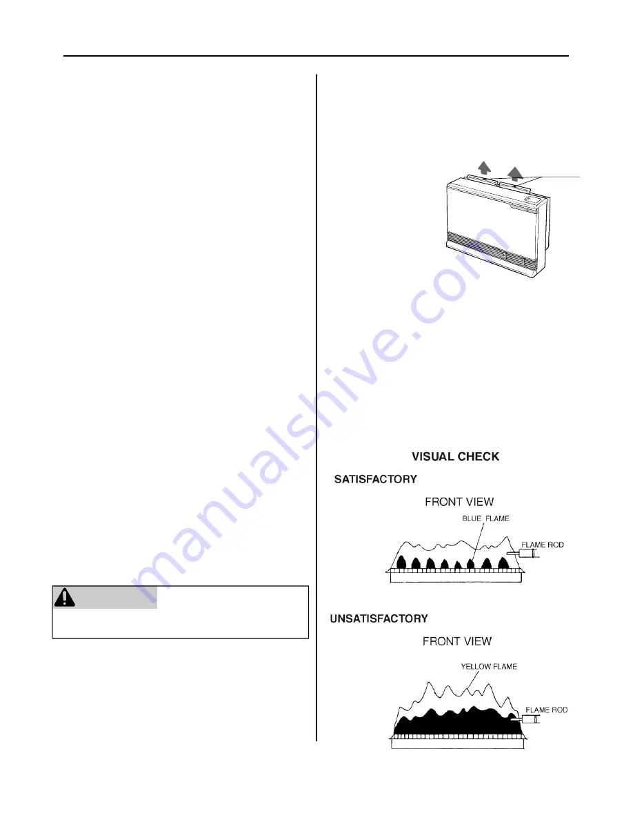 Rinnai Energysaver ES38P Owner'S Operation And Installation Manual Download Page 11