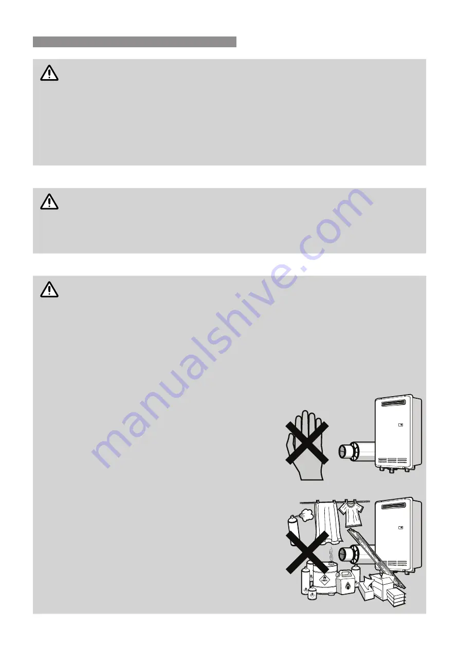 Rinnai HD210E Скачать руководство пользователя страница 5