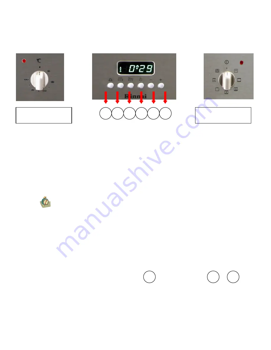 Rinnai RBO-7MRX Easy Manual Download Page 1