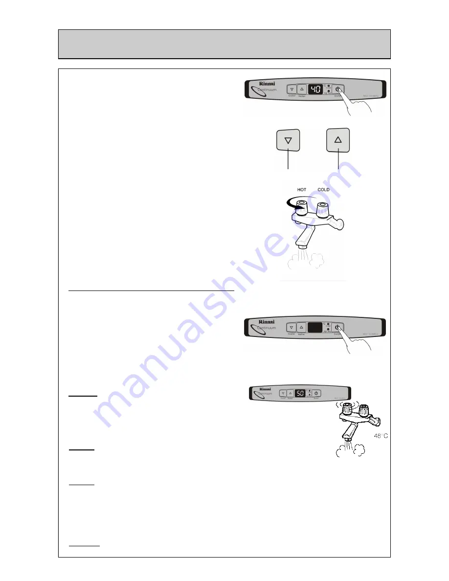 Rinnai REU-1110FFU(F)-E Installation And User Manual Download Page 10