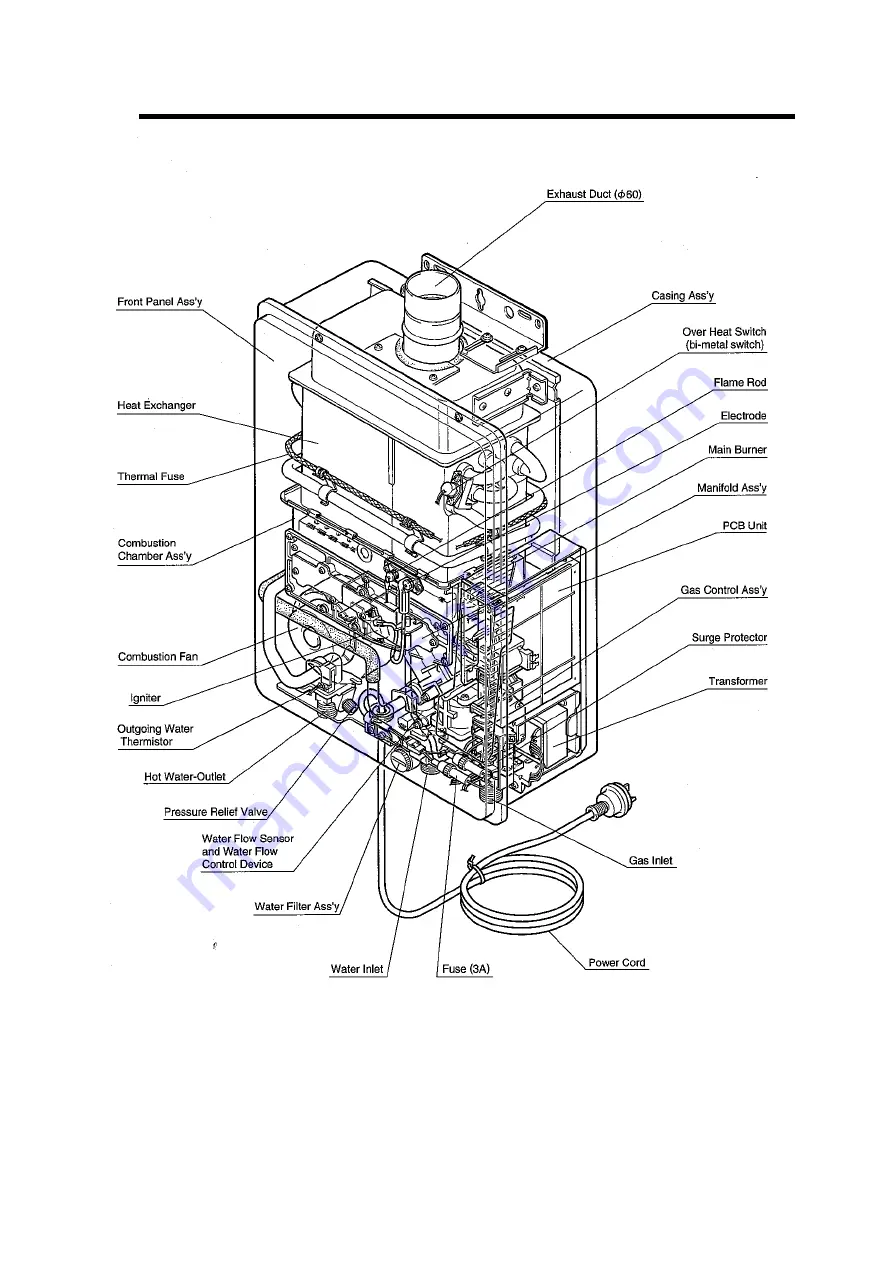 Rinnai REU-V1616WF Service Manual Download Page 19