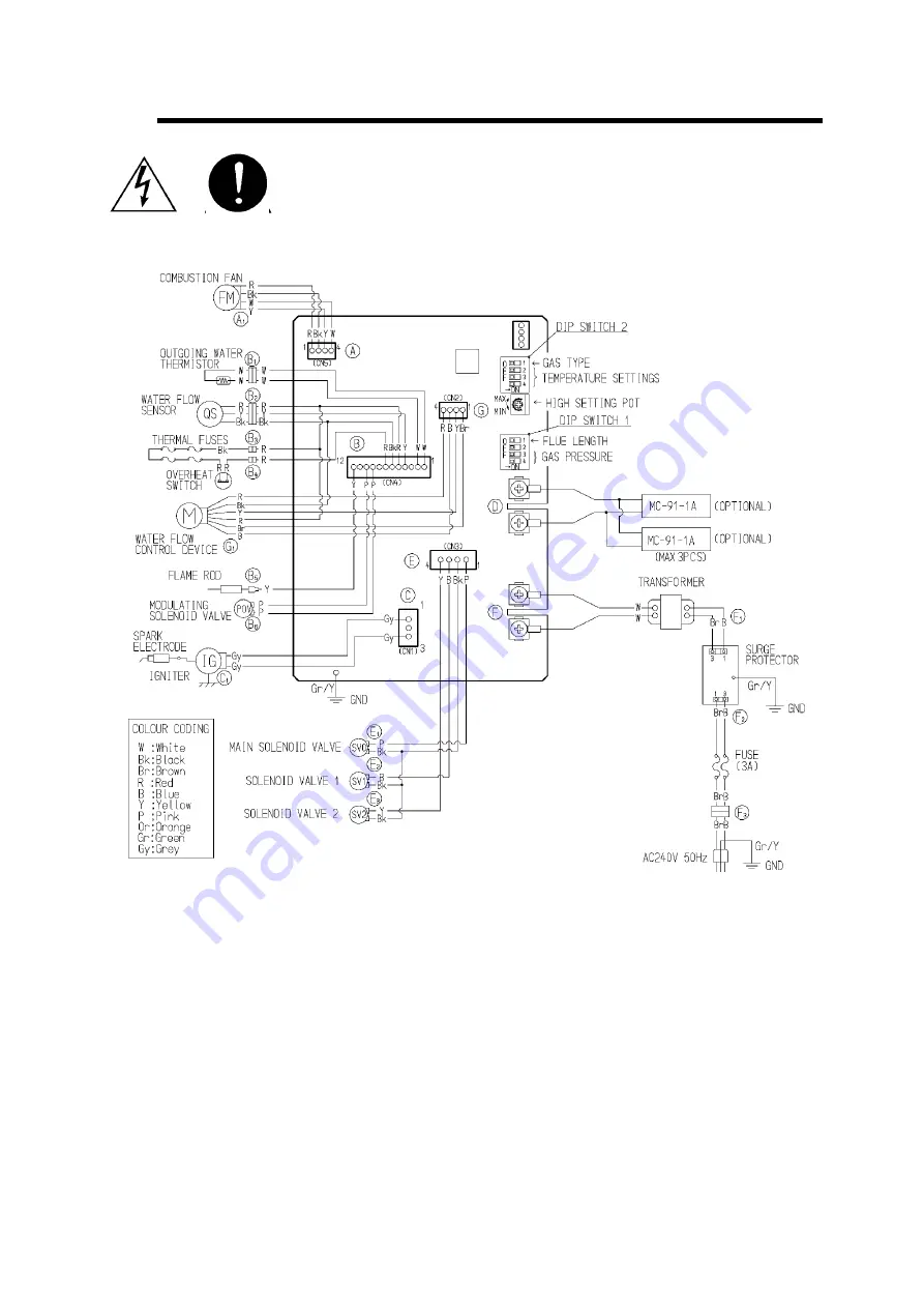 Rinnai REU-V1616WF Service Manual Download Page 25