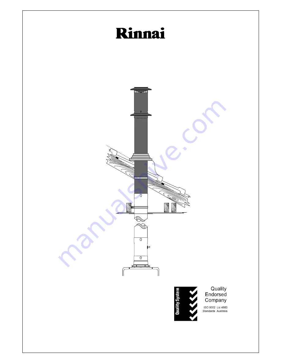 Rinnai REU V2632FFU Installation Instruction Download Page 1