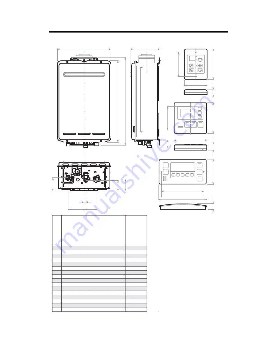 Rinnai REU-VR2426WS Solar 26 Service Manual Download Page 10