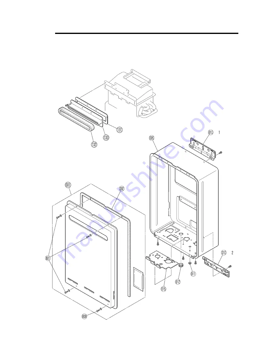 Rinnai REU-VR2426WS Solar 26 Service Manual Download Page 49