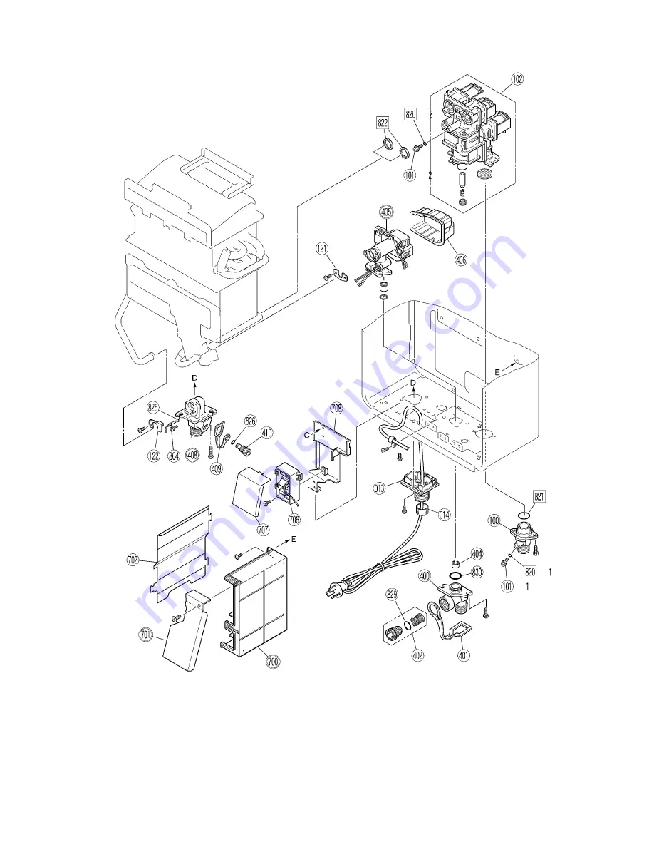 Rinnai REU-VR2426WS Solar 26 Service Manual Download Page 51