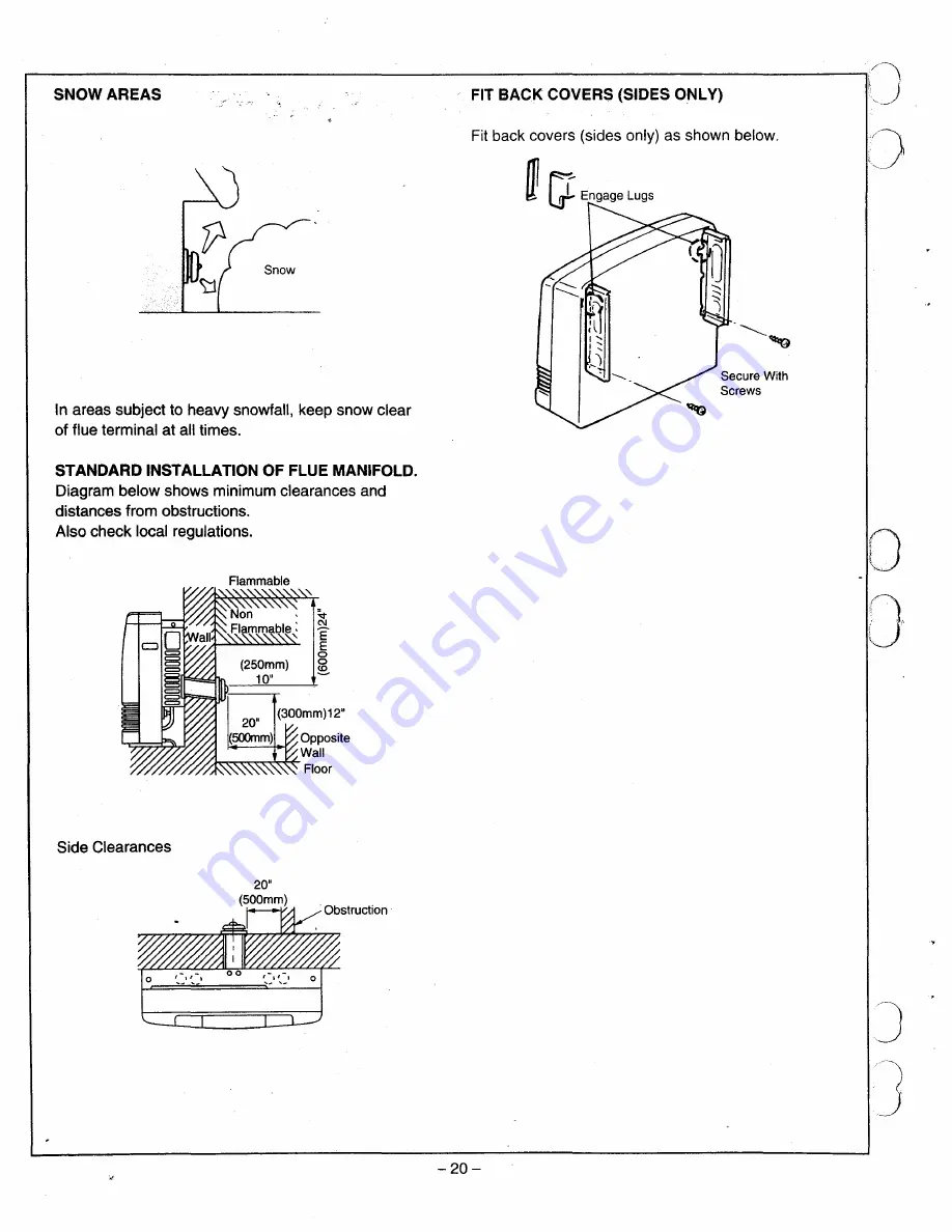 Rinnai RHFE-556FA Скачать руководство пользователя страница 22