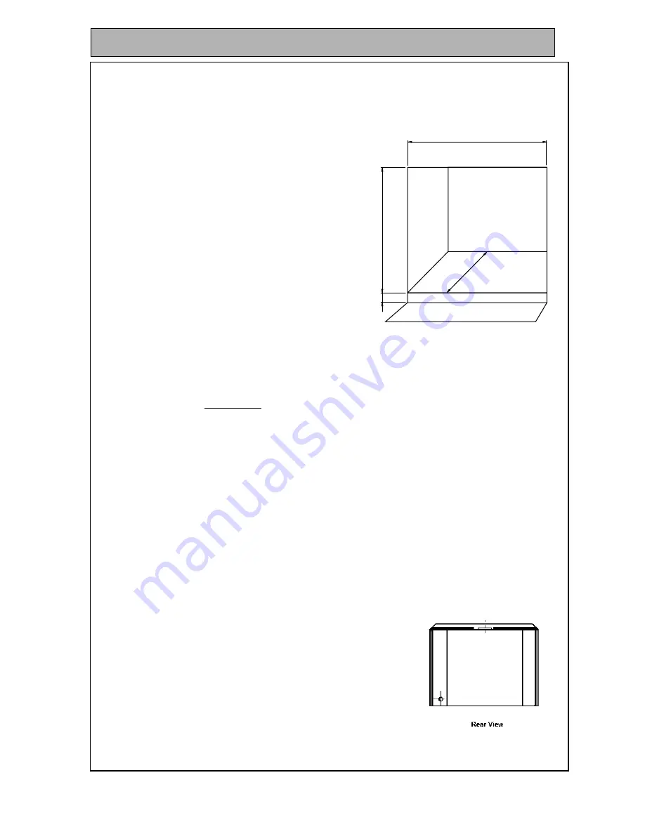 Rinnai SLIMFIRE 25 Customer Operation & Installation Manual Download Page 10