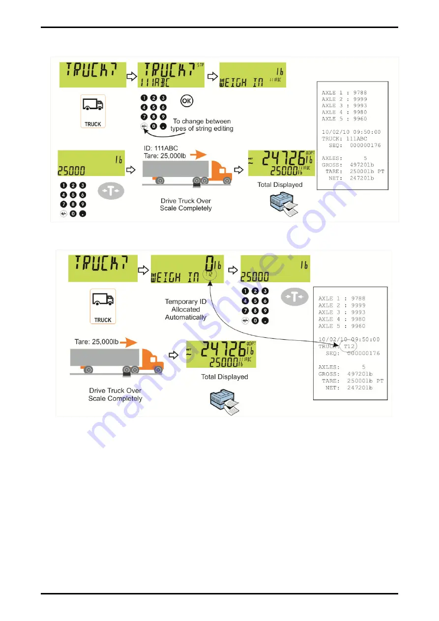 Rinstrum AxleweighR R420 Reference Manual Download Page 50