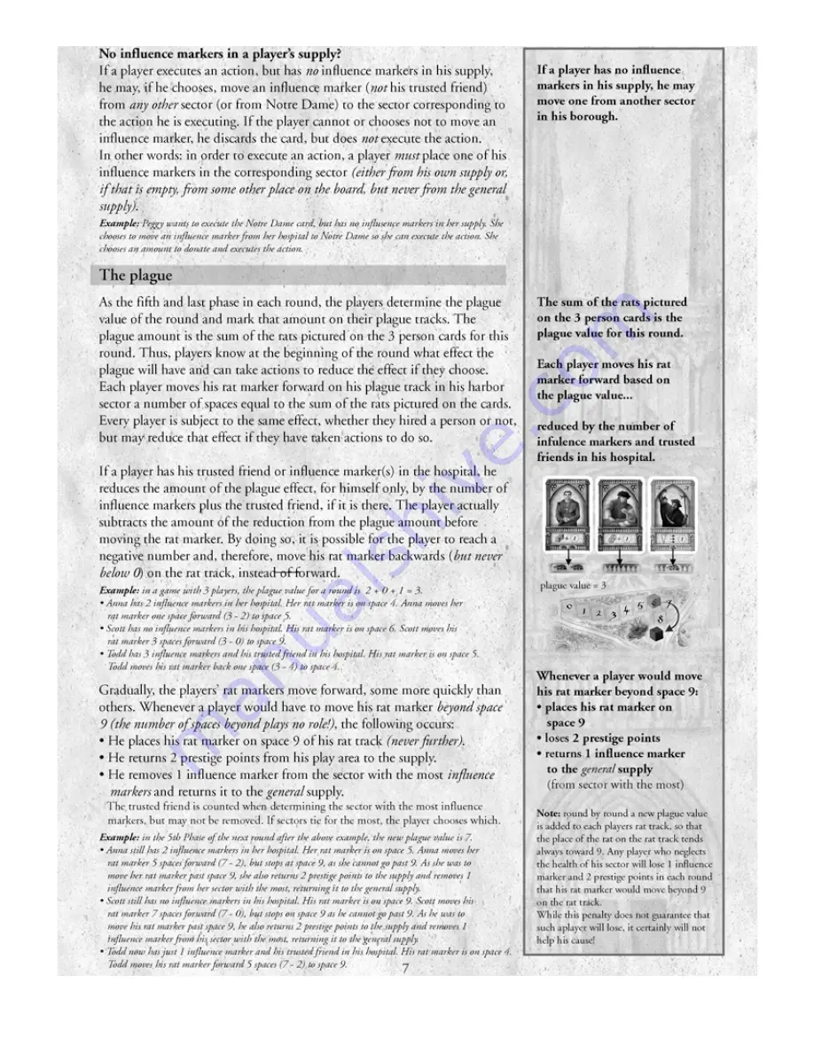 Rio Grande Games Notre Dame Owner'S Manual Download Page 7