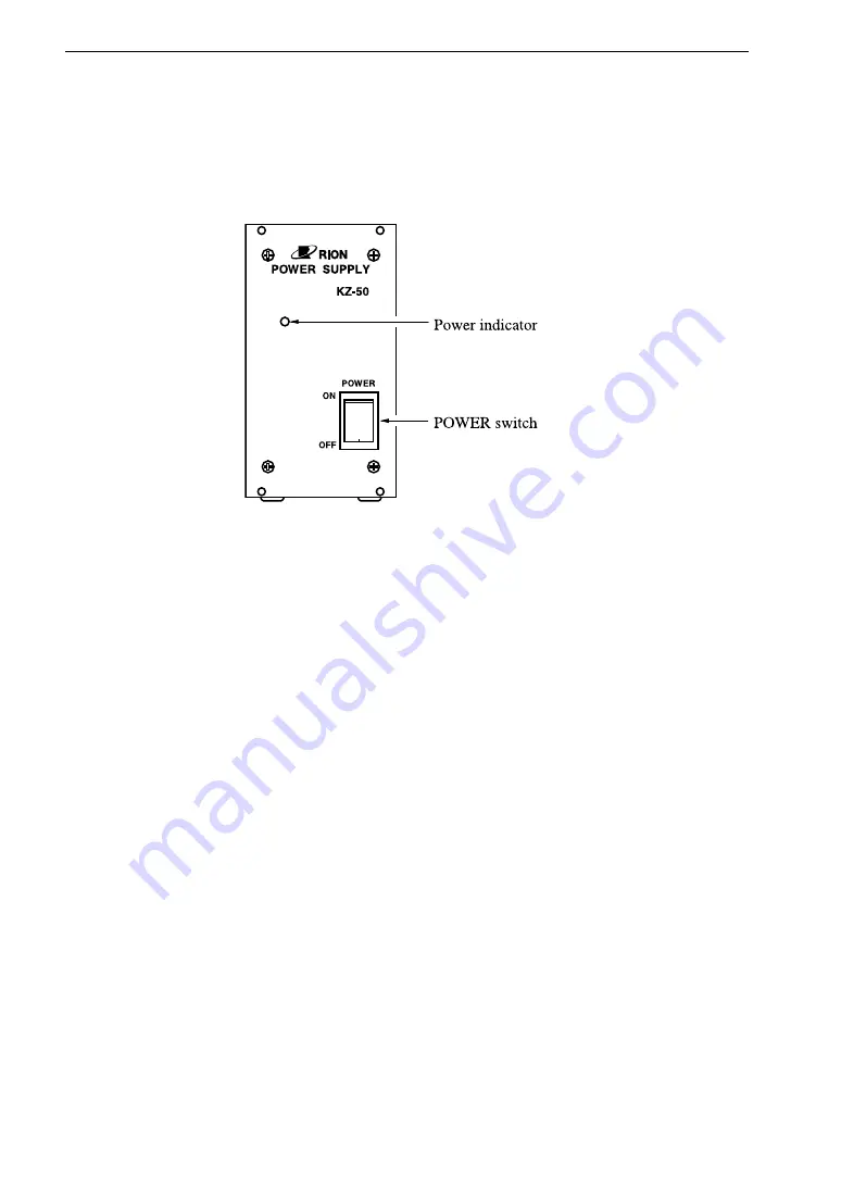 Rion KS-93 Instruction Manual Download Page 26