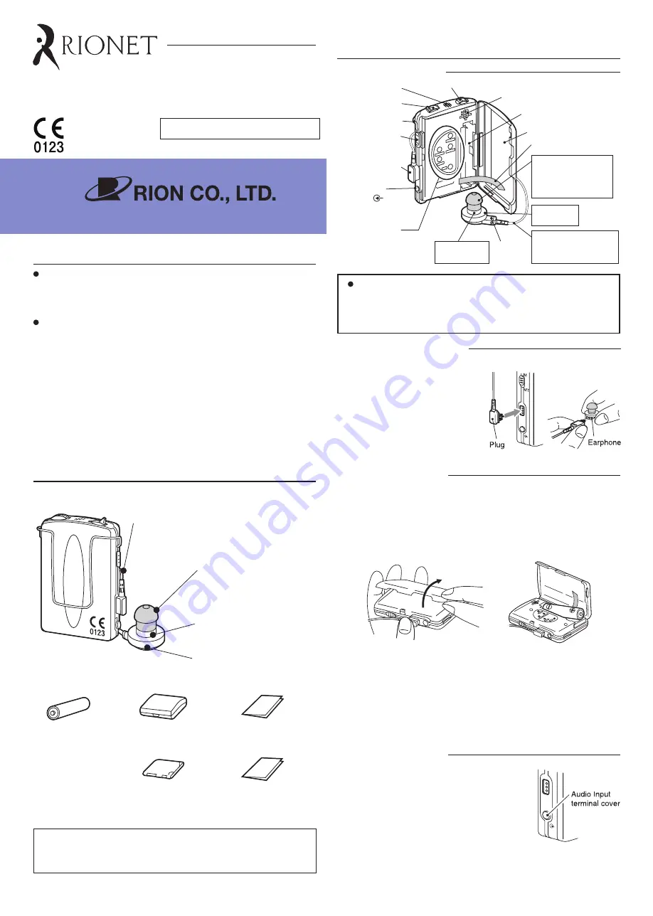 rionet HA-72P Instruction Manual Download Page 1