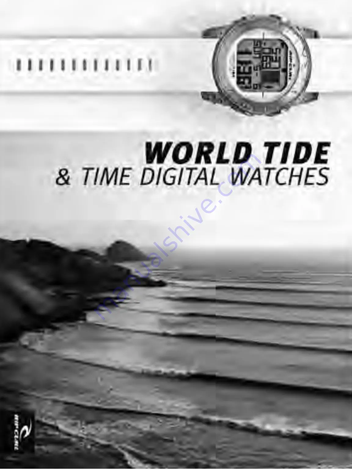 Rip curl World Tide & Time Manual Download Page 1