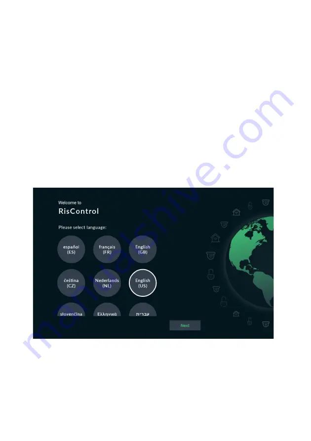 Risco RisControl User Manual Download Page 12