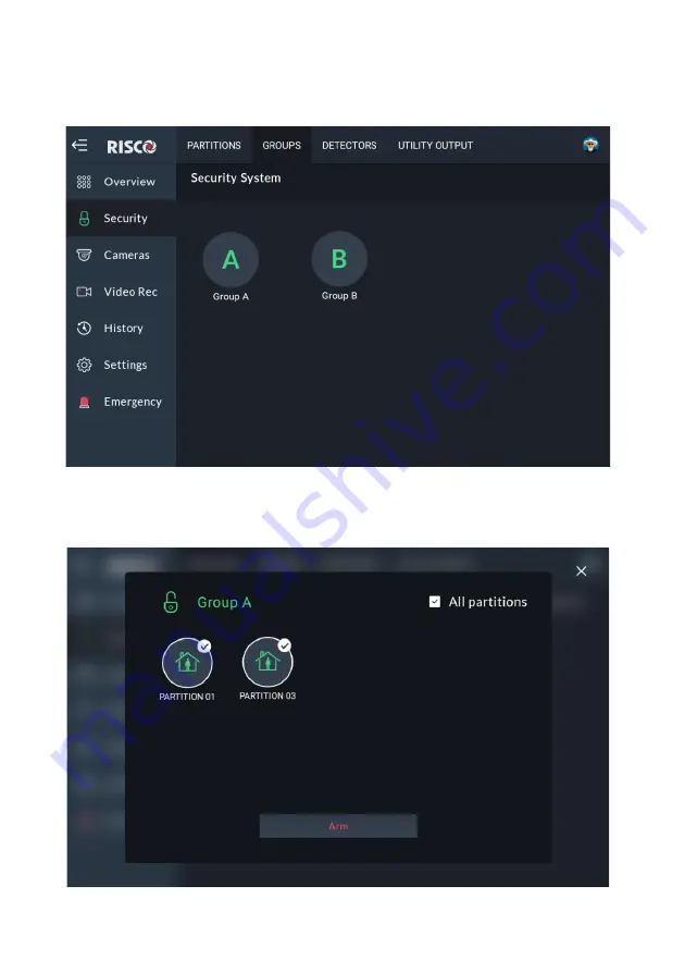 Risco RisControl User Manual Download Page 52