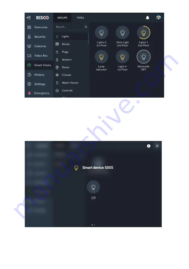 Risco RisControl User Manual Download Page 68