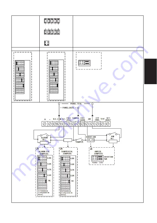 Risco RK325DT0000D Installation Instructions Manual Download Page 47