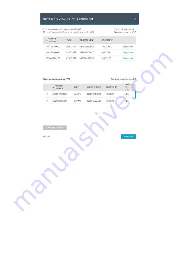 Risco VUpoint RVNVR04002FB Installation Manual Download Page 39