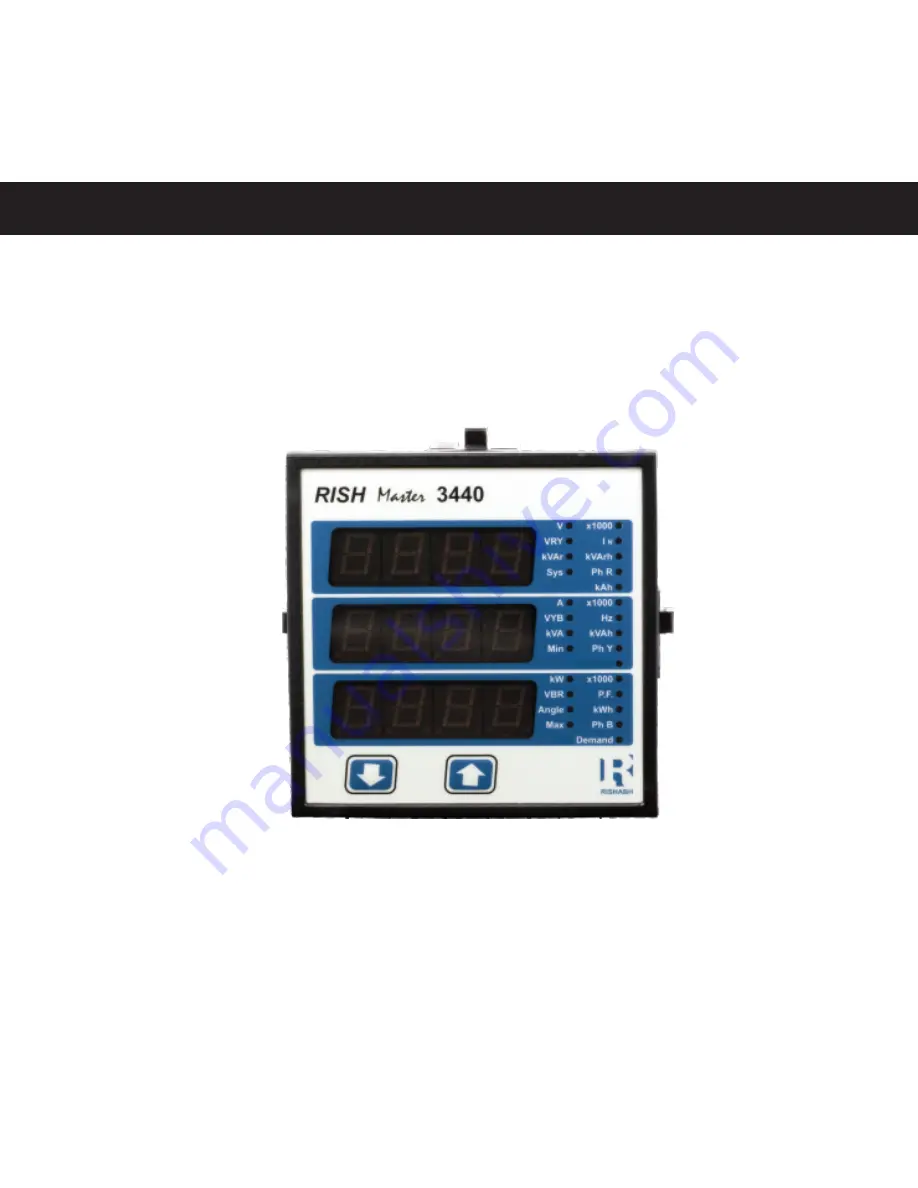 Rishabh RISH Master 3440 Operating Manual Download Page 1