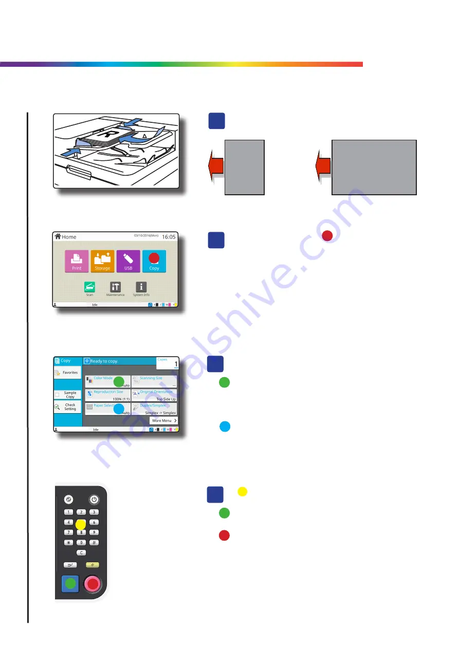 Riso ComColor FT Series Getting Started Manual Download Page 3