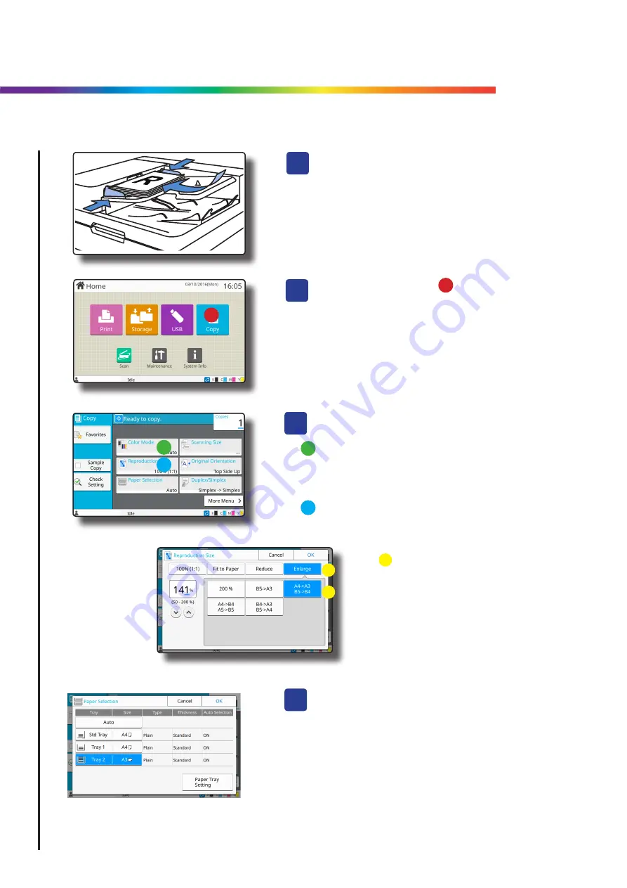 Riso ComColor FT Series Getting Started Manual Download Page 4