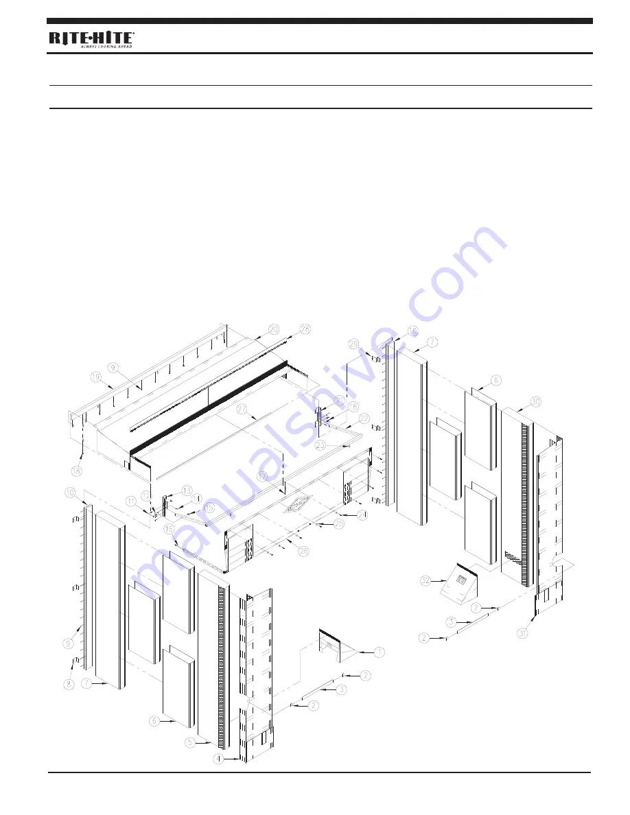 RITE-HITE ELIMINATOR II 610 Series Installation Instructions & Owner'S Manual Download Page 5