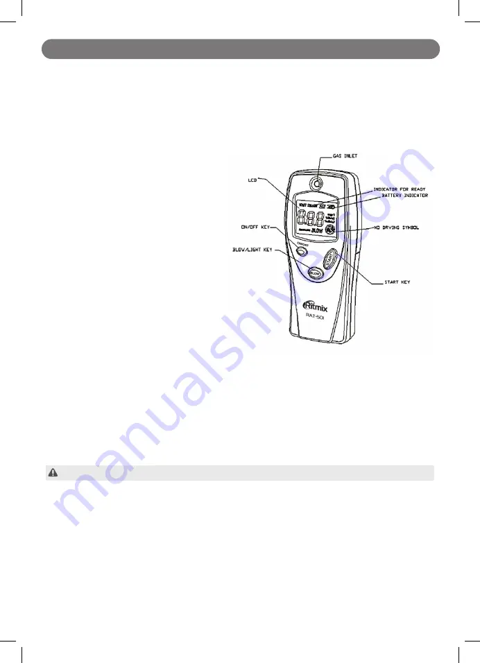 Ritmix RAT-501 User Manual Download Page 5