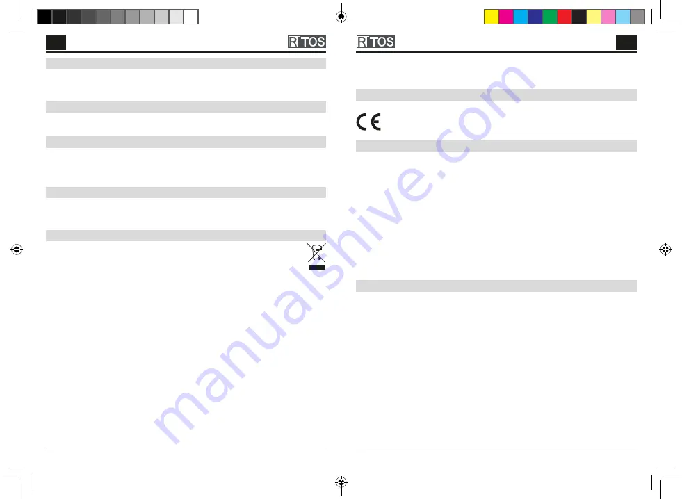 Ritos 6065120A Manual Download Page 8