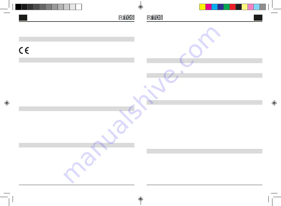 Ritos A1D08B1 Manual Download Page 8