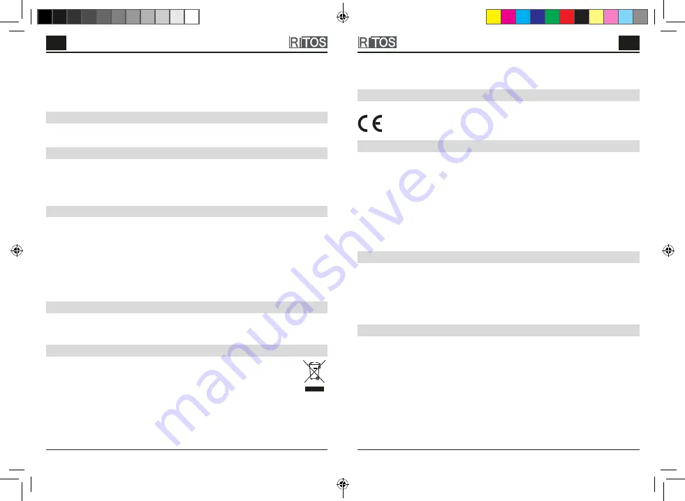 Ritos A1D08B1 Скачать руководство пользователя страница 10