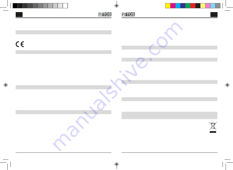 Ritos A1D08B1 Manual Download Page 17