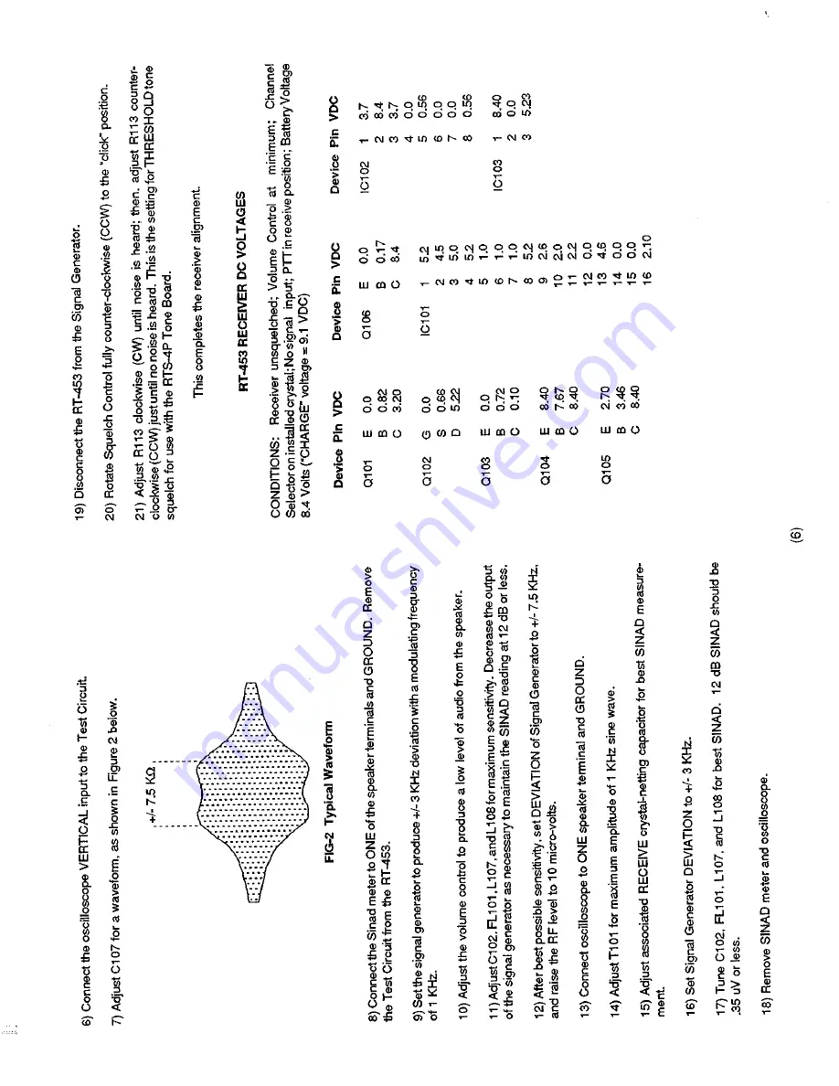 Ritron RT-453 Maintenance And Operating Manual Download Page 8