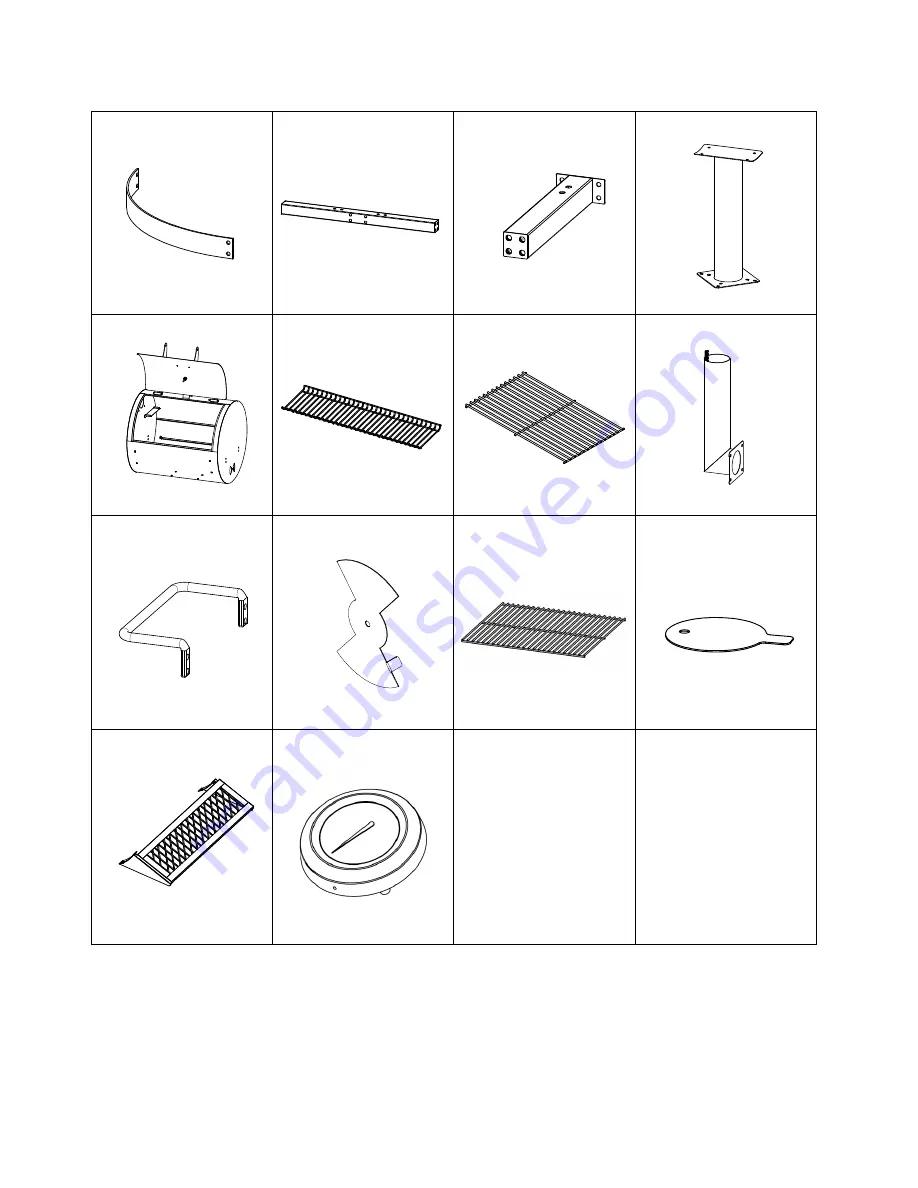 RiverGrille Brazos Deluxe CG2047001-RG Owner'S Manual Download Page 6