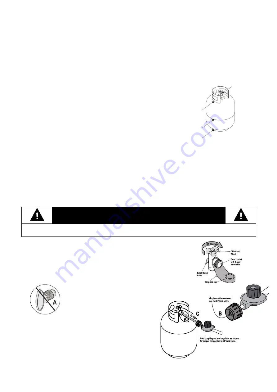 RiverGrille TF2048902-RG-00 Assembly, Use And Care Download Page 7