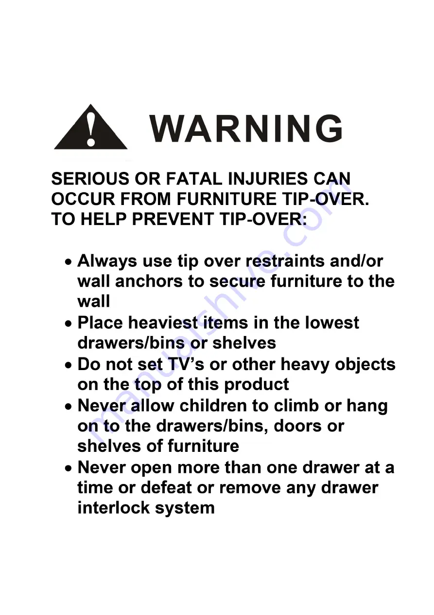 RiverRidge 16-007 Assembly Instructions Manual Download Page 2