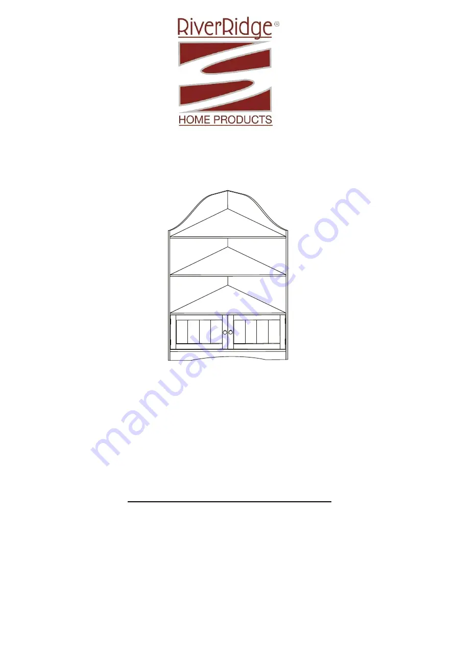 RiverRidge ASHLAND 06-080 Assembly Instructions Manual Download Page 1